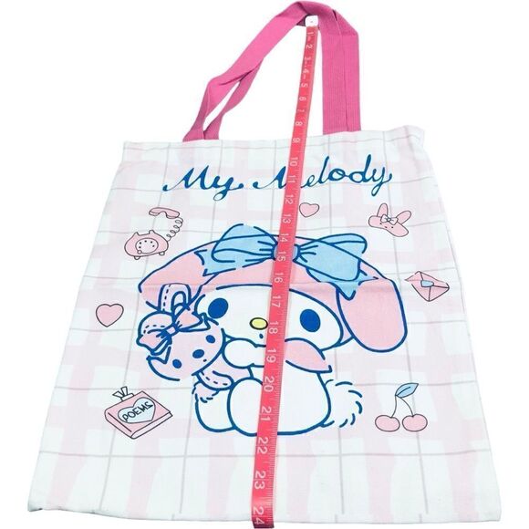 Sanrio My Melody Canvas Shoulder Tote Bag - Picture 9 of 9